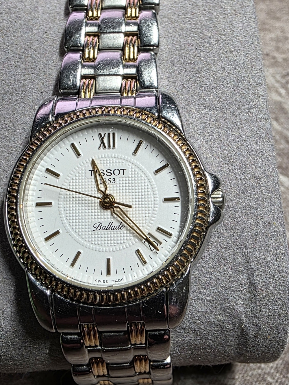Tissot Two-Tone Silver and Gold Ballade Watch